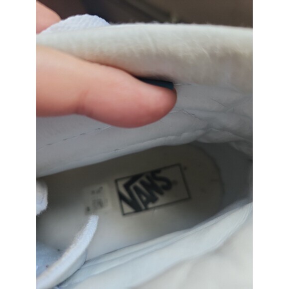 Vans White Hi Top SK8 Sneakers w/ Custom Designs Painted m Men's 8 Women's 9.5 - Picture 7 of 12